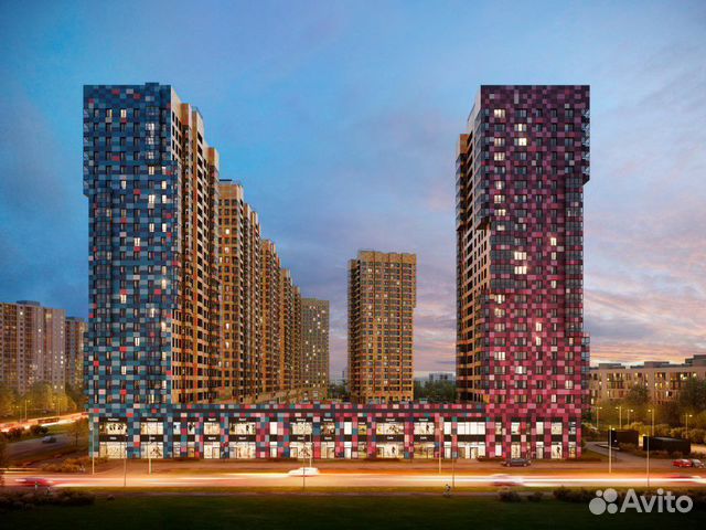 2-к квартира, 56.4 м², 22/25 эт.