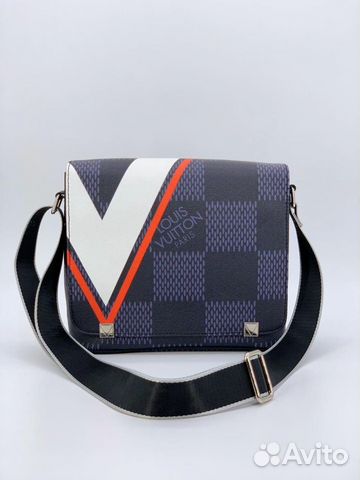 Новая мужская сумка кожа планшетка Louis Vuitton