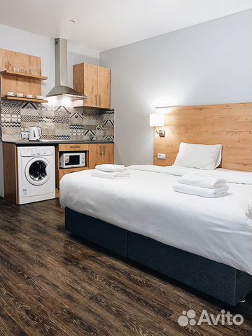 

Квартира-студия, 30 м², 1 кровать