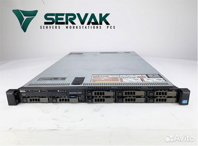Сервер dell R620 8SFF 2x E5-2650v2 32GB