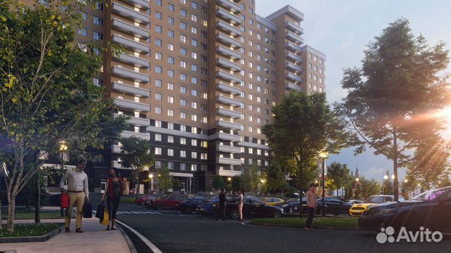 1-к квартира, 40.4 м², 21/22 эт.