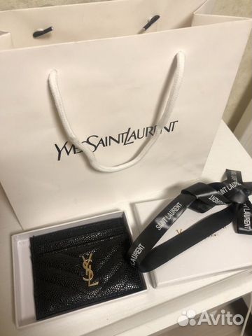 Картхолдер/визитница Saint Laurent