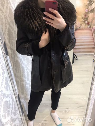 Дубленка с натуральным мехом