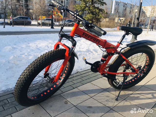 Велосипед Фетбайк Феррари (Fat Bike Ferrari)