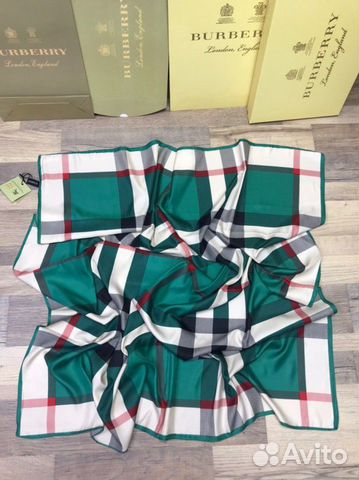 Новый женский шёлковый платок Burberry Новый женский шёлковый платок Burberry