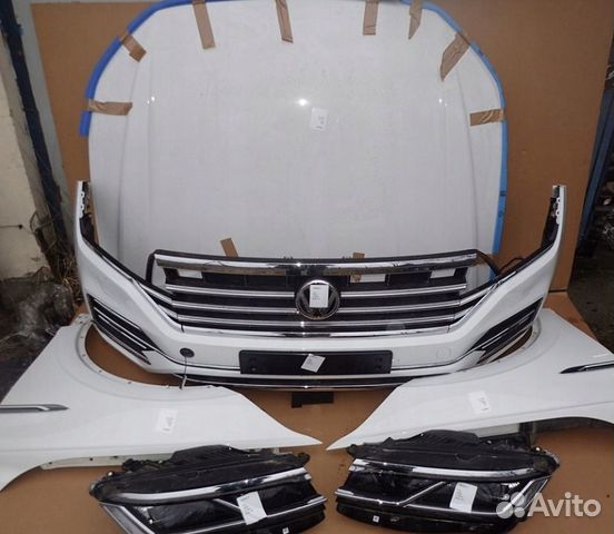 Бампер Капот Крылья Фары Телевизор Vw touareg 3