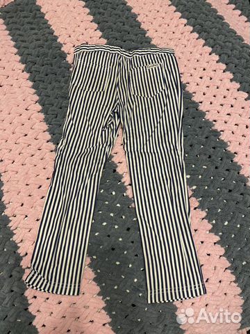 Брюки детские полосатые для девочки