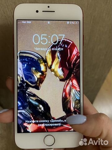 Телефон iPhone 7 red 128gb Телефон iPhone 7 red 128gb