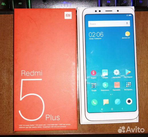Телефон Xiaomi Redmi 5 plus 3/32