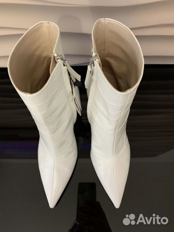 Кожаные ботильоны zara Кожаные ботильоны zara