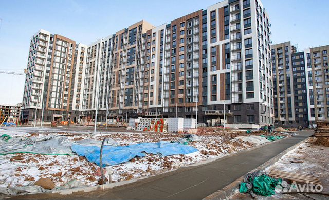 1-к квартира, 36 м², 12/14 эт.
