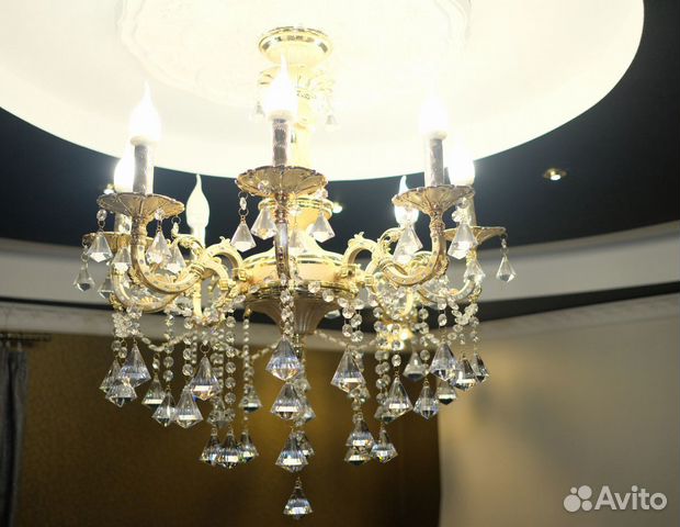 Люстра хрустальная Asfour Crystal