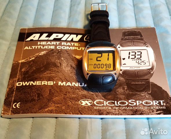 Часы-велокомпьютер CicloSport Alpin 4