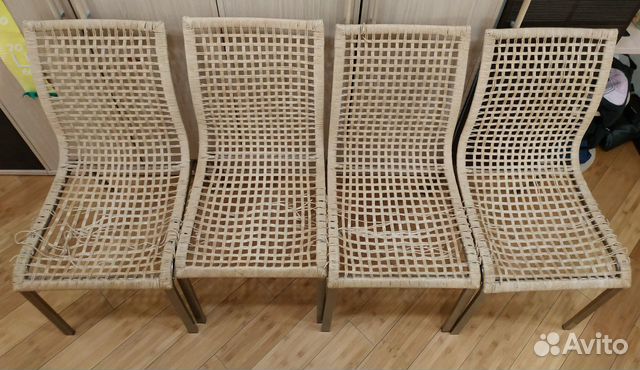 Стулья (4 стула) плетёные икеа IKEA Стулья (4 стула) плетёные икеа IKEA