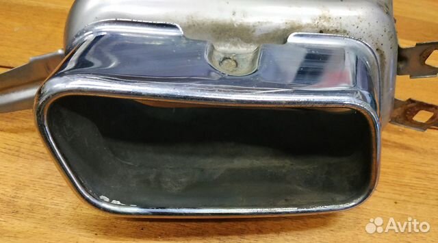 Насадка глушителя хром левая BMW 7 кузов F01 / F02