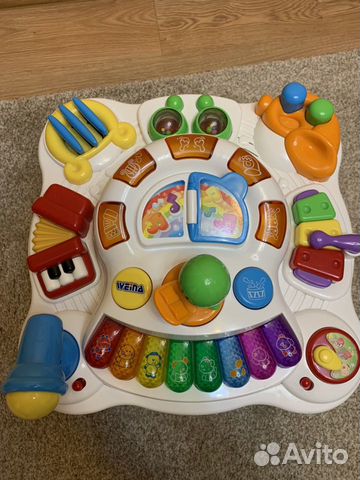 Развивающий музыкальный стол Развивающий музыкальный стол