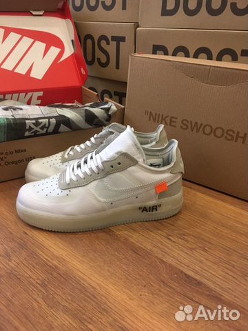 Кроссовки Nike Air Force 1 Off White Кроссовки Nike Air Force 1 Off White