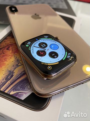 apple watch 4 gold stainless steel