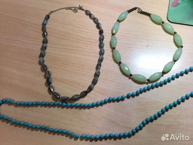 Бусы оникс,яшма,бирюза СССР Бусы оникс,яшма,бирюза СССР