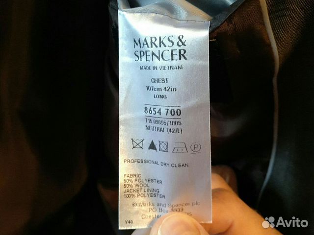Новый пиджак Marks&Spencer