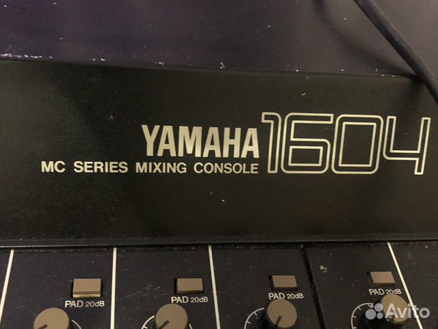 Микшерный пульт yamaha 1604