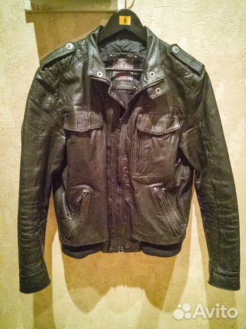 Кожаная куртка Pepe Jeans