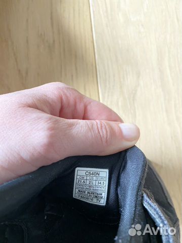 Кроссовки asics б/у EU34,5; 21,5 см