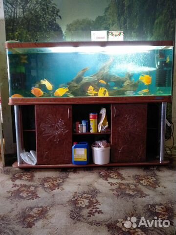 Аквариумы от 30до 720литров фирменный б/у