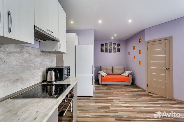 

1-к. квартира, 40 м², 2 кровати