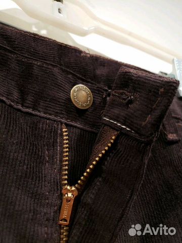 Вельветовые джинсы wrangler made usa 80-s