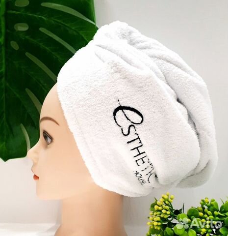 Фирменное полотенце для волос от Esthetic House