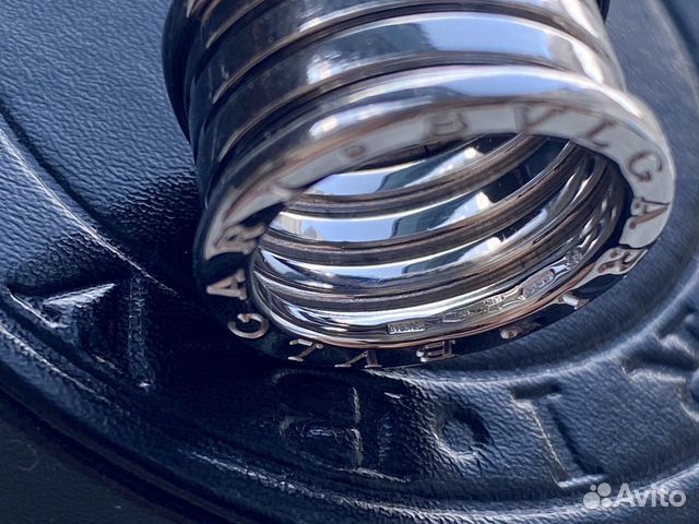 Bvlgari Кольцо 16-17в 5 витков,Оригинал,белое золо Bvlgari Кольцо 16-17в 5 витков,Оригинал,белое золо