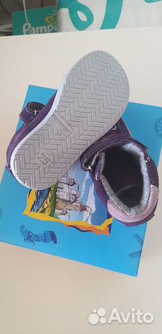 Ботинки на байке Котофей новые. 25 р