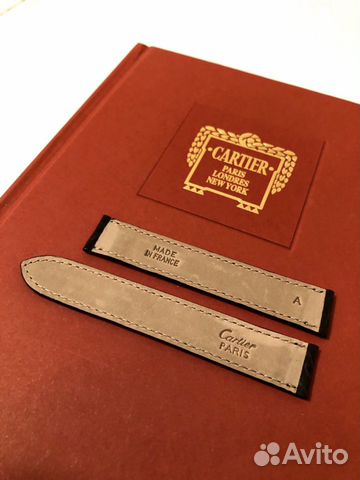 Cartier новый ремешок кожа аллигатора 16/16 картье Cartier новый ремешок кожа аллигатора 16/16 картье