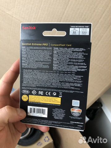 SanDisk Extreme Pro 160MB/s 128GB SanDisk Extreme Pro 160MB/s 128GB