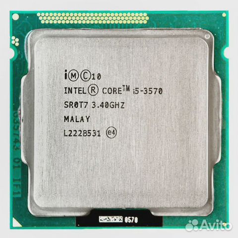 Процессор intel core i5 3570