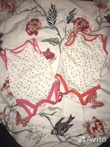 Комплект боди mothercare 6-9 Комплект боди mothercare 6-9