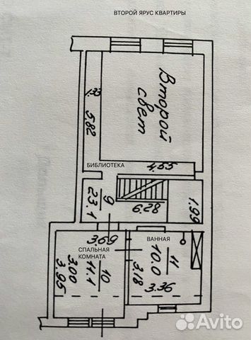 4-к квартира, 144.9 м², 6/6 эт.