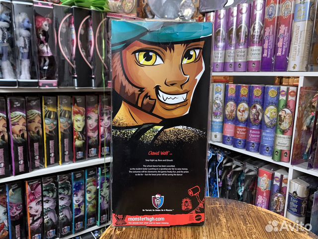 Клод Вульф скарнивол Монстр Хай кукла в коробке Клод Вульф скарнивол Монстр Хай кукла в коробке