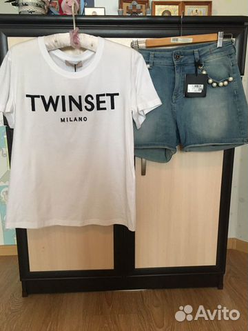 Футболка и шорты Twin set Milano