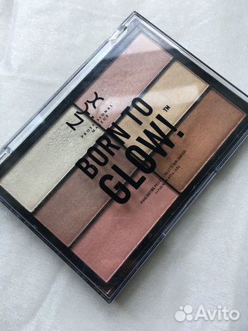 Палетка хайлайтеров NYX Born to Glow Палетка хайлайтеров NYX Born to Glow