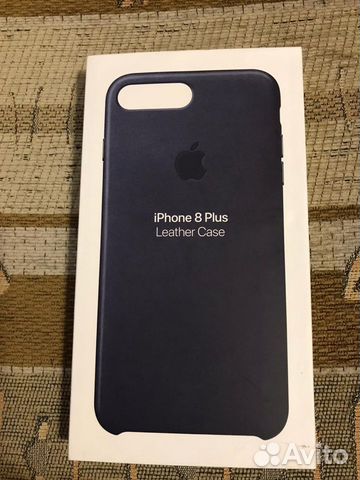 Apple Leather Case для iPhone 7/8 Plus