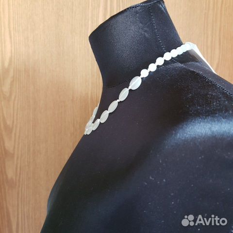 Бусы из кошачьего глаза