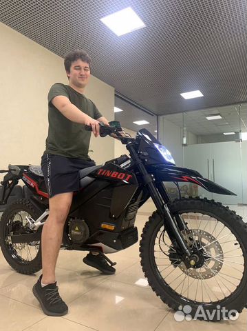 Электромотоцикл Kollter Tinbot E-cross ES1-X S PRO