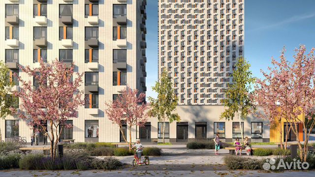 3-к квартира, 73.5 м², 9/32 эт.