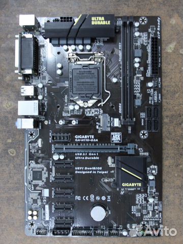 Материнская плата Gigabyte H110-D3A Материнская плата Gigabyte H110-D3A