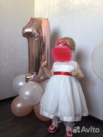 Платье нарядное на годик
