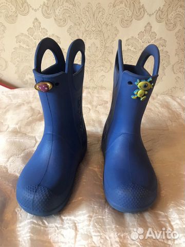 Сапоги резиновые Crocs, C 13 (р. 30) Сапоги резиновые Crocs, C 13 (р. 30)