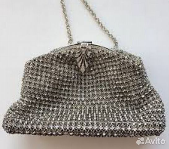 Сумочка театральная из страз Сваровски очень блест