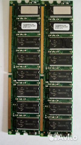 Оперативная память DDR pc 2700, 256 mb